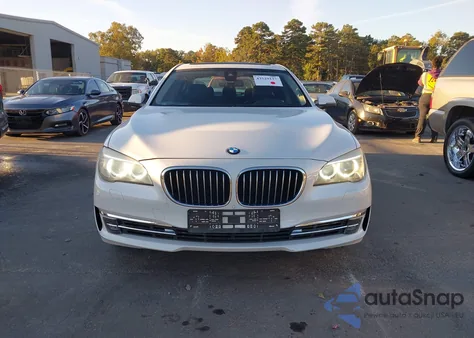 2013 BMW 740Li xDrive from USA, damaged, VIN WBAYF4C57DD127890